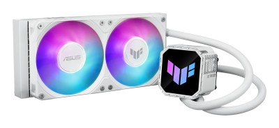 Asus TUF Gaming LC III 240 ARGB, 2x120 mm fläktar - Vit