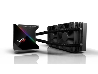 Asus ROG Ryujin 240, 2x120mm, inkl. AM5 bracket - Svart#1