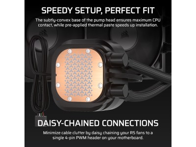 Corsair Nautilus 360 RS LCD, 3x120mm - Svart#4