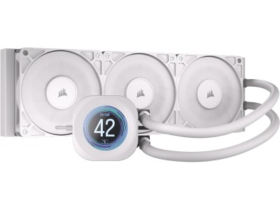 Corsair Nautilus 360 RS LCD, 3x120mm - Vit