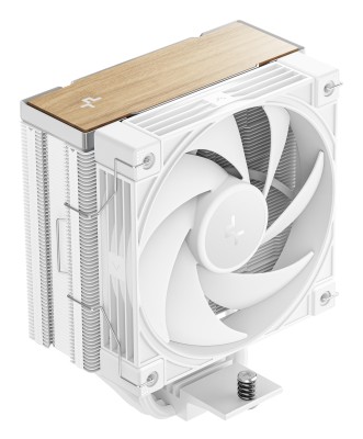 DeepCool AK400 G2 WH, 1x120 mm fläkt - Vit/Trä