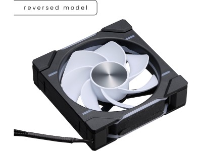 Phanteks D30 120mmÂ PWM FlÃ¤kt Reversed Air (svart) 120 x 120 x 30 mm,#2