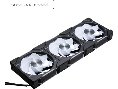 Phanteks D30 120mm Reversed Air FlÃ¤kt 3pack (svart) 120 x 120 x 30 mm#2