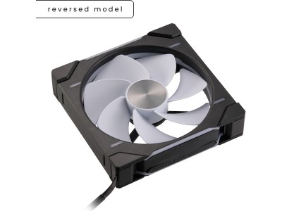 Phanteks D30 140mm PWM Fan, Reversed Airflow, DRGB, Black, Retail#4