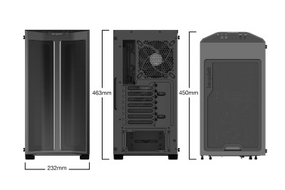 be quiet! Pure Base 500DX Black, ATX, RGB - Svart#7