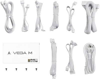 Chieftec Vega PPG-850-CW 850W, ATX 3.1, 135 mm fläkt, 80PLUS Gold - Vit#4