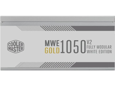 Cooler Master MWE Gold 1050W V2, ATX 3.1, 12 cm fläkt, löstagbara kablar, 80PLUS Gold#4