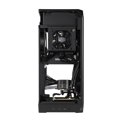Cooler Master NCORE 100 MAX, Mini-ITX, inkl. 850W nätagg och vattenkylning - Brons#12