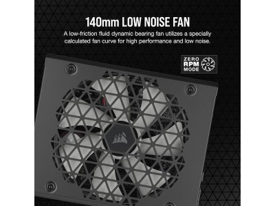 Corsair RM1000x Shift 1000W, ATX, 80PLUS Gold, löstagbara kablar - Svart#5