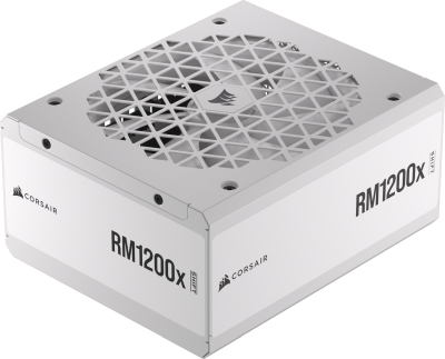 Corsair RM1200x Shift White 1200W, ATX, 80PLUS Gold, löstagbara kablar - Vit#3