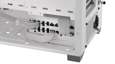 Corsair RM1200x Shift White 1200W, ATX, 80PLUS Gold, löstagbara kablar - Vit#5