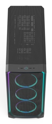 Fractal Design Meshify 3 XL Ambience Pro RGB TG Light Tint, ATX - Svart#5