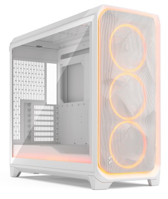 Fractal Design Meshify 3 XL Ambience Pro RGB TG Light Tint, ATX - Vit