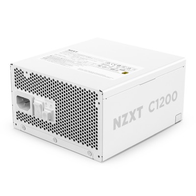NZXT C1200 Gold, 1200W, ATX 3.1, 135 mm fläkt, 80PLUS Gold, löstagbara kablar - Vit#2
