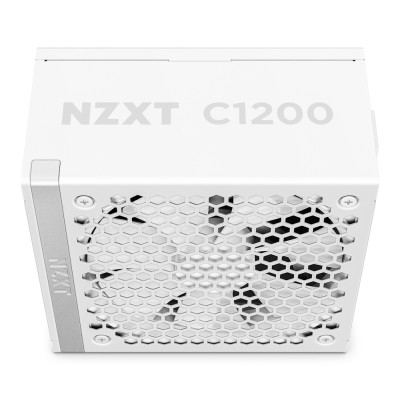 NZXT C1200 Gold, 1200W, ATX 3.1, 135 mm fläkt, 80PLUS Gold, löstagbara kablar - Vit#5