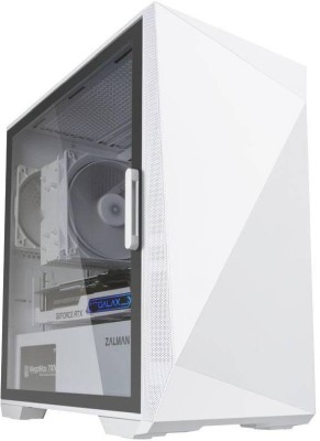 Zalman Z1 Iceberg White, MicroATX, TG - Vit