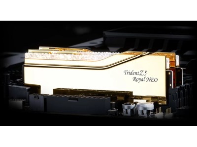32 GB (2x16GB) DDR5-6000 G.Skill Trident Z5 Royal Neo RGB Gold CL28, AMD EXPO#5