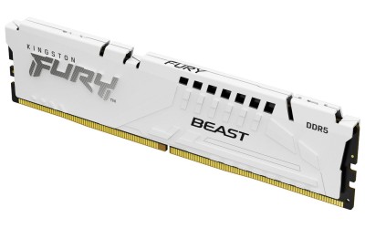 16 GB (1x16GB) DDR5-5600 Kingston FURY Beast White CL36, XMP - Vit