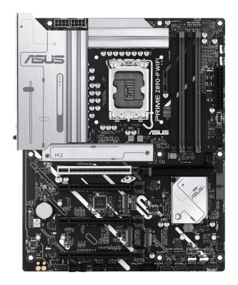 Asus PRIME Z890-P WIFI, Intel LGA1851, ATX, 4xPCI Express, 4xDDR5, 4xM.2 + SATA3 RAID, HDMI/DP, USB-C, 2.5Gbe LAN, WiFi 7, Bluetooth 5.4, Aura Sync RGB#2