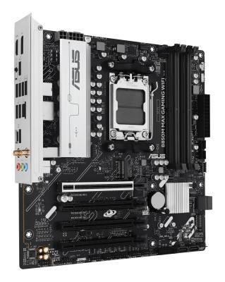 Asus B850M MAX GAMING WIFI, AMD AM5, MicroATX, 4xDDR5, 4xPCI Express, 3xM.2 + SATA3 RAID, HDMI/DP, USB-C, GigaLAN, WiFi 6, Bluetooth 5.4, Aura Sync RGB#7