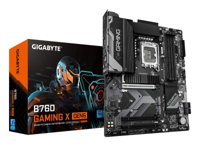Gigabyte B760 GAMING X GEN5, Intel LGA1700, 3xPCI Express, ATX, 4xDDR5, 3xM.2 + SATA3 RAID, HDMI/DP, USB-C, 2.5Gbe LAN, RGB Fusion