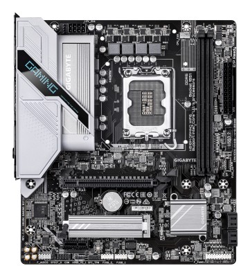 Gigabyte H810M GAMING WIFI6, Intel LGA1851, MicroATX, 2xDDR5, PCI Express, M.2 + SATA3, HDMI/DP, 2.5GbE LAN, WiFi 6, Bluetooth 5.3, RGB Fusion#2