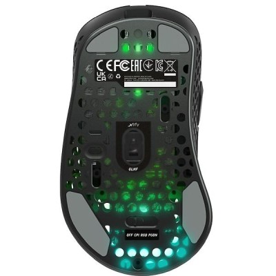 Cherry Xtrfy M4 Wireless RGB Gaming Mouse, RF/USB-C - Svart#4
