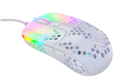 Xtrfy MZ1 Zy's Rail, RGB - Vit/Transparent#1