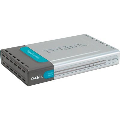D-Link DGS-1005D, 5-port, Gigabit
