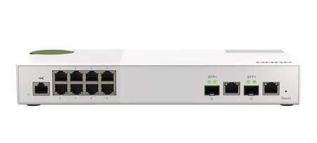 QNAP QSW-M2108-2C, 8x2.5Gbe + 2x10Gbe SFP+