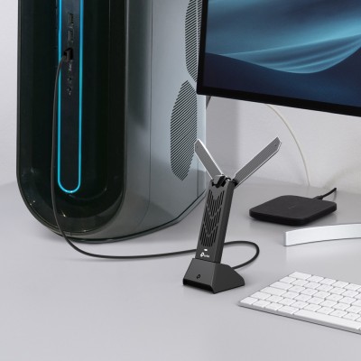 Nätverkskort TP-Link Archer TBE400UH, Wireless BE6500, WiFi 7, Bluetooth 5.4, USB 3.2#5