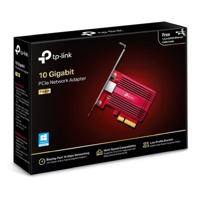 TP-LINK TX401 10 Gigabit PCI Express Network Adapter PCIe 3.0x4 Includ#3