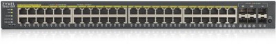 ZyXEL GS1920-48HPv2, 44xGigabit RJ45 PoE + 4xGigabit Combo SFP/RJ45 PoE + 2xSFP, 375W PoE, Standalone/Nebula#3
