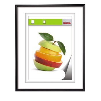 HAMA Ram Sevilla 28x35cm, med passepartout 18x24cm - Svart