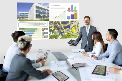 Epson EB-W55, 4000 ANSI lumen, 1280x800, 28~37dB, 2xHDMI, inbyggd högtalare#10