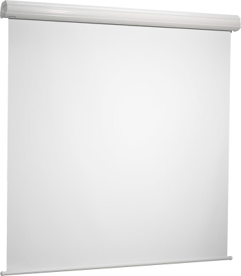 Euroscreen Diplomat Manual Arctiq 150x150 cm, 1:1 - Vit