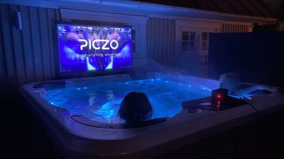 PICZO IRIS Plus Wireless Projector, DMD DLP, WVGA 854x480, 300 ANSI Lumen, högtalare, batteridriven, Android OS, WiFi/Bluetooth#2