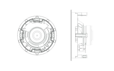 Sonance C6R RUND inbyggnadshögtalare - 2st#3