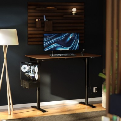 Arozzi Arena Nordico, elektriskt justerbart 71-115 cm - Valnöt#6