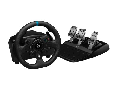 Logitech G923 Ratt- och pedaluppsättning - kabelansluten - för PC, Microsoft Xbox One