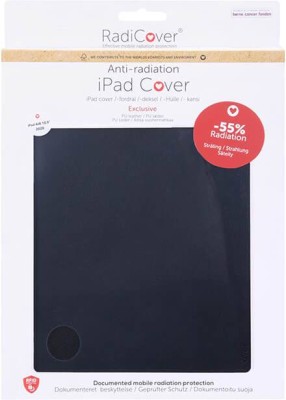 Fodral RadiCover RFID till iPad Air 10,9 tum (2020/2022), PU läder - Svart#2