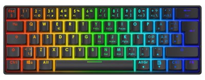 Deltaco_gaming DK470 60% Mechanical Keyboard, Lubed Hot-Swap KTT Switches#2