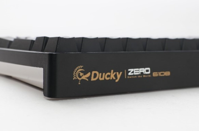 Ducky Zero 6108 Classic Fullsize Wireless (Tri-mode) RGB, Cherry MX2A Speed Silver - Svart#4