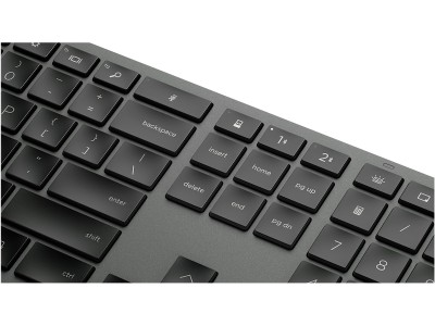 HP 975 Dual-Mode Wireless Keyboard, RF/Bluetooth, bakbelyst, laddningsbart, nordiskt#2