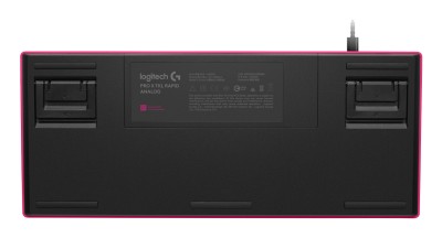 Logitech PRO X TKL RAPID Wired Gaming Keyboard Linear, Lightsync RGB - Rosa#5