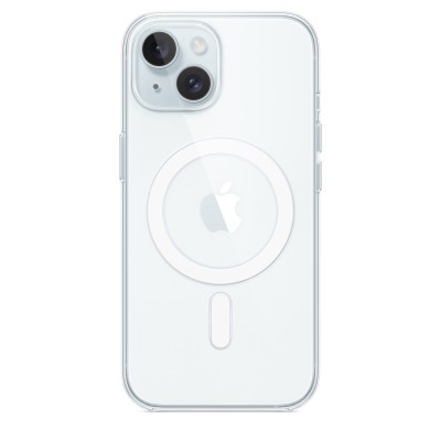 Apple iPhone 15 Clear Case med MagSafe