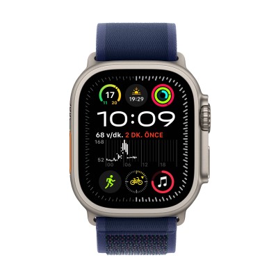 Apple Watch Ultra 2 GPS + Cellular 49mm Naturlig Titanboett med Blue Terrängloop - M/L#2