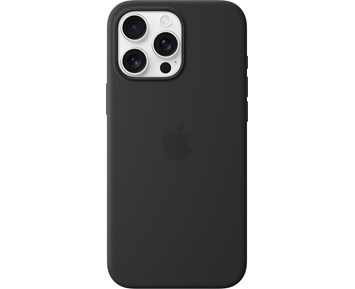Apple iPhone 16 PRO MAX Silicone Case / MagSafe - Black