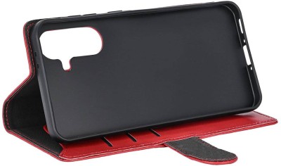 Plånboksfodral GEAR Samsung A56 5G, 3 st kortfack + sedelficka, Recycled - Röd#4