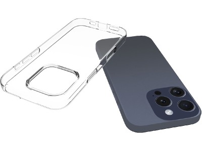 iiglo iPhone 16 PRO Silikonskal (transparent)#3